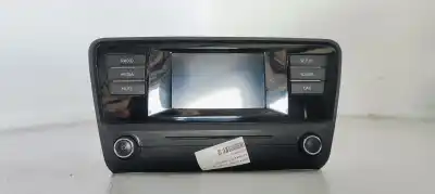 Peça sobressalente para automóvel em segunda mão sistema de áudio / rádio cd por skoda octavia lim. (5e3) style referências oem iam 5e0035867c