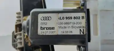 Автозапчастина б/у регулятор скла заднього правого для audi q7 (4l) 3.0 v6 24v tdi посилання на oem iam 4l0839462a  