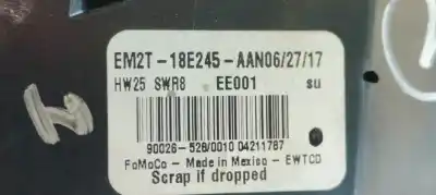 Peça sobressalente para automóvel em segunda mão comando de sofagem (chauffage / ar condicionado)  por ford galaxy trend referências oem iam em2t18e245  