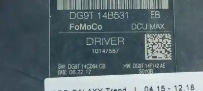 Second-hand car spare part electronic module for ford galaxy trend oem iam references dg9t14b531eb  
