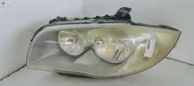 Second-hand car spare part left headlight for bmw serie 1 berlina (e81/e87) 120d oem iam references   