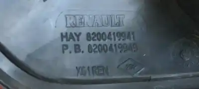 Second-hand car spare part left tailgate light for renault kangoo expression profesional oem iam references   