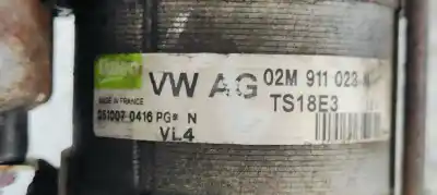 Peça sobressalente para automóvel em segunda mão motor de arranque por seat leon (1p1) fr referências oem iam 02m911023n  