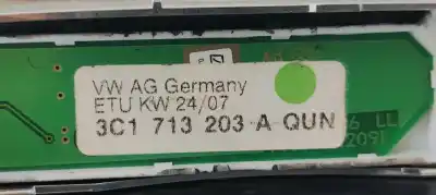 Pezzo di ricambio per auto di seconda mano pomello della leva del cambio per volkswagen passat variant (3c5) highline riferimenti oem iam 3c1713203  