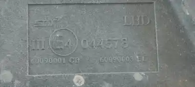 Peça sobressalente para automóvel em segunda mão espelho retrovisor esquerdo por ford ka+ black / white referências oem iam   