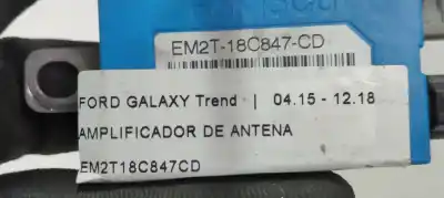 Peça sobressalente para automóvel em segunda mão módulo eletrónico antena por ford galaxy trend referências oem iam em2t18c847cd  