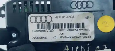 Автозапчастина б/у багатофункційний дисплей для audi q7 (4l) 3.0 v6 24v tdi посилання на oem iam 4f0919603  