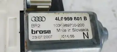Автозапчастина б/у регулятор вікна передній лівий для audi q7 (4l) 3.0 v6 24v tdi посилання на oem iam 4l0837461  