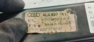 Автозапчастина б/у регулятор вікна передній лівий для audi q7 (4l) 3.0 v6 24v tdi посилання на oem iam 4l0837461  