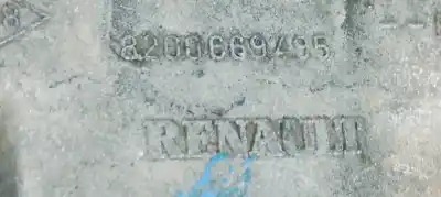 Second-hand car spare part alternator support for renault clio iii exception oem iam references 8200669495  