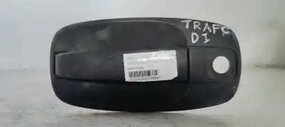 Peça sobressalente para automóvel em segunda mão puxador exterior dianteiro esquerdo por renault trafic combi (ab 4.01) passenger privilege referências oem iam 8200170625