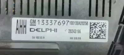 Piesă de schimb auto la mâna a doua panou clima pentru opel astra j gtc enjoy referințe oem iam 13337697  