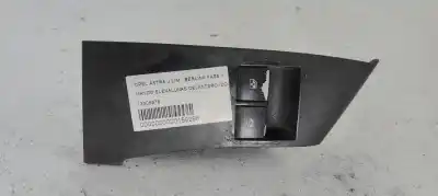 Second-hand car spare part Left Front Power Window Switch for OPEL ASTRA J LIM. BERLINA FASE 1 OEM IAM references 13305978  