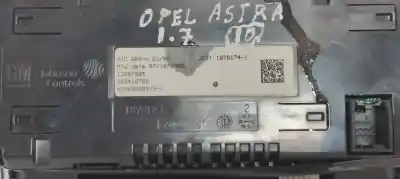 Автозапчастина б/у багатофункційний дисплей для opel astra j lim. berlina fase 1 посилання на oem iam 13267984  