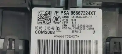 Second-hand car spare part multifunction switch for citroen c3 fase 1 oem iam references 96667324xt  
