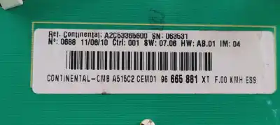 Peça sobressalente para automóvel em segunda mão quadrante por citroen c3 fase 1 referências oem iam 96665881xt  