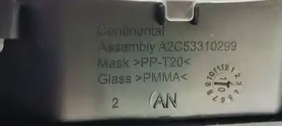 Peça sobressalente para automóvel em segunda mão quadrante por citroen c3 fase 1 referências oem iam 96665881xt  