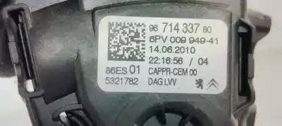 Peça sobressalente para automóvel em segunda mão pedal acelerador por citroen c3 fase 1 referências oem iam 9671433780  