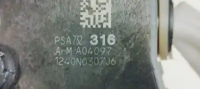 Peça sobressalente para automóvel em segunda mão fechadura da porta traseira esquerda por citroen c3 fase 1 referências oem iam a04097  