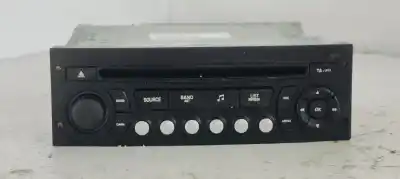 Second-hand car spare part audio system / radio cd for citroen c3 fase 1 oem iam references 96662669xt