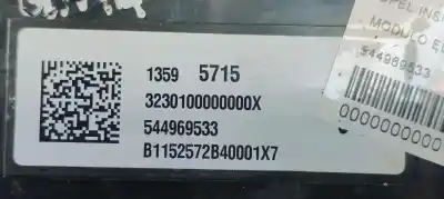 Second-hand car spare part electronic module for opel insignia berlina selective oem iam references 13595715  