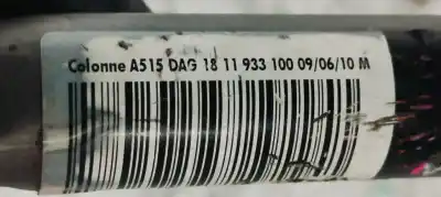 Peça sobressalente para automóvel em segunda mão coluna de direcção por citroen c3 fase 1 referências oem iam 1811933100  