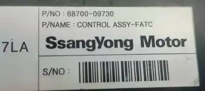 Pezzo di ricambio per auto di seconda mano controllo climatico per ssangyong actyon 200 xdi riferimenti oem iam 6870009730  