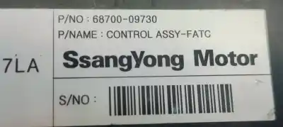 İkinci el araba yedek parçası iklim kontrolü için ssangyong actyon 200 xdi oem iam referansları 6870009730  