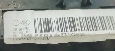 Peça sobressalente para automóvel em segunda mão comando de sofagem (chauffage / ar condicionado) por renault scenic ii emotion referências oem iam 8200501465  