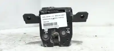 Second-hand car spare part Trunk Lock for OPEL ASTRA J LIM. BERLINA FASE 1 OEM IAM references 13500195  