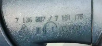 Peça sobressalente para automóvel em segunda mão espelho retrovisor direito por bmw x5 (e70) 3.0 24v referências oem iam   