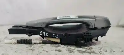Second-hand car spare part exterior left rear door handle for bmw x5 (e70) 3.0 si oem iam references e7xrd  