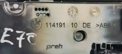 Second-hand car spare part climate control for bmw x5 (e70) 3.0 si oem iam references 90025185  