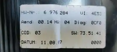 Peça sobressalente para automóvel em segunda mão quadrante por bmw x5 (e70) 3.0 si referências oem iam 6976284  