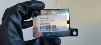 Peça sobressalente para automóvel em segunda mão módulo eletrônico por bmw x5 (e70) 3.0 si referências oem iam 84506928461  
