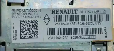 Автозапчастина б/у аудіо система / радіо cd для renault laguna iii dynamique посилання на oem iam 281150013r  