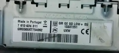 Piesă de schimb auto la mâna a doua sistem audio / cd radio casetofon pentru opel astra j gtc enjoy referințe oem iam 13337251  