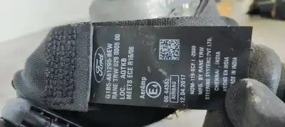 Автозапчастина б/у передній лівий ремін безпеки для ford ka+ black / white посилання на oem iam g1b5a61295bew  