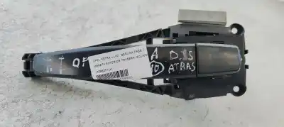 Peça sobressalente para automóvel em segunda mão puxador exterior traseiro esquerdo por opel astra j lim. berlina fase 1 referências oem iam 14096201