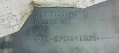 Second-hand car spare part right rear bumper for bmw x5 (e70) 3.0 si oem iam references   