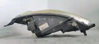 Second-hand car spare part left headlight for nissan note (e11e) max 2.10 oem iam references 260609u10a  