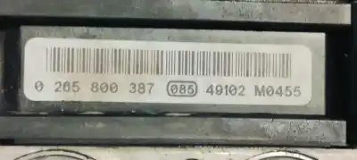 Peça sobressalente para automóvel em segunda mão abs por renault scenic ii emotion referências oem iam 8200344606  