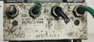 Peça sobressalente para automóvel em segunda mão abs por renault scenic ii emotion referências oem iam 8200344606  