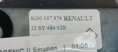 Second-hand car spare part multifunction switch for renault scenic ii emotion oem iam references 8200107974  