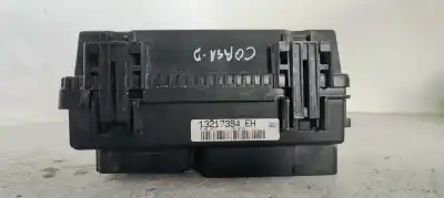 Second-hand car spare part fuse box unit for opel corsa d cosmo oem iam references 13217394  