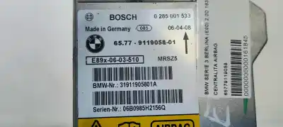 Pezzo di ricambio per auto di seconda mano centralina airbag per bmw serie 3 berlina (e90) 2.0d 163 [320] riferimenti oem iam 65779119058  