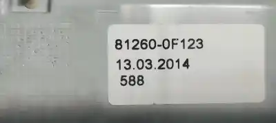 Pezzo di ricambio per auto di seconda mano luce interna per toyota verso 1.6d4d 112 fap riferimenti oem iam 812600f123  