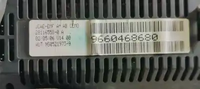 Second-hand car spare part multifunction display for citroen c4 berlina cool oem iam references 9660468680  