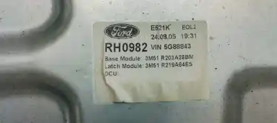 Автозапчасти б/у регулятор стекла переднего правого за ford focus c-max (cap) ghia (d) ссылки oem iam 3m51r045h16a  