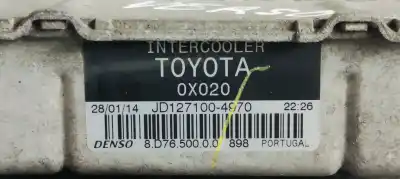 Peça sobressalente para automóvel em segunda mão intercooler por toyota verso 1.6d4d 112 fap referências oem iam jd1271004970  